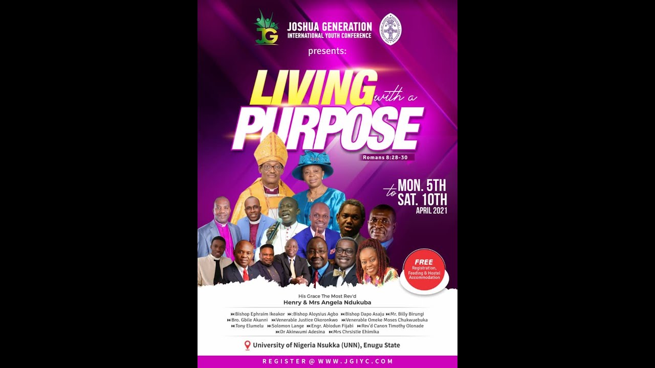 JOSHUA GENERATION INTERNATIONAL YOUTH CONFERENCE DAY 5 -  PLENARY SESSION: VEN. DR. EBUKA OMEKE