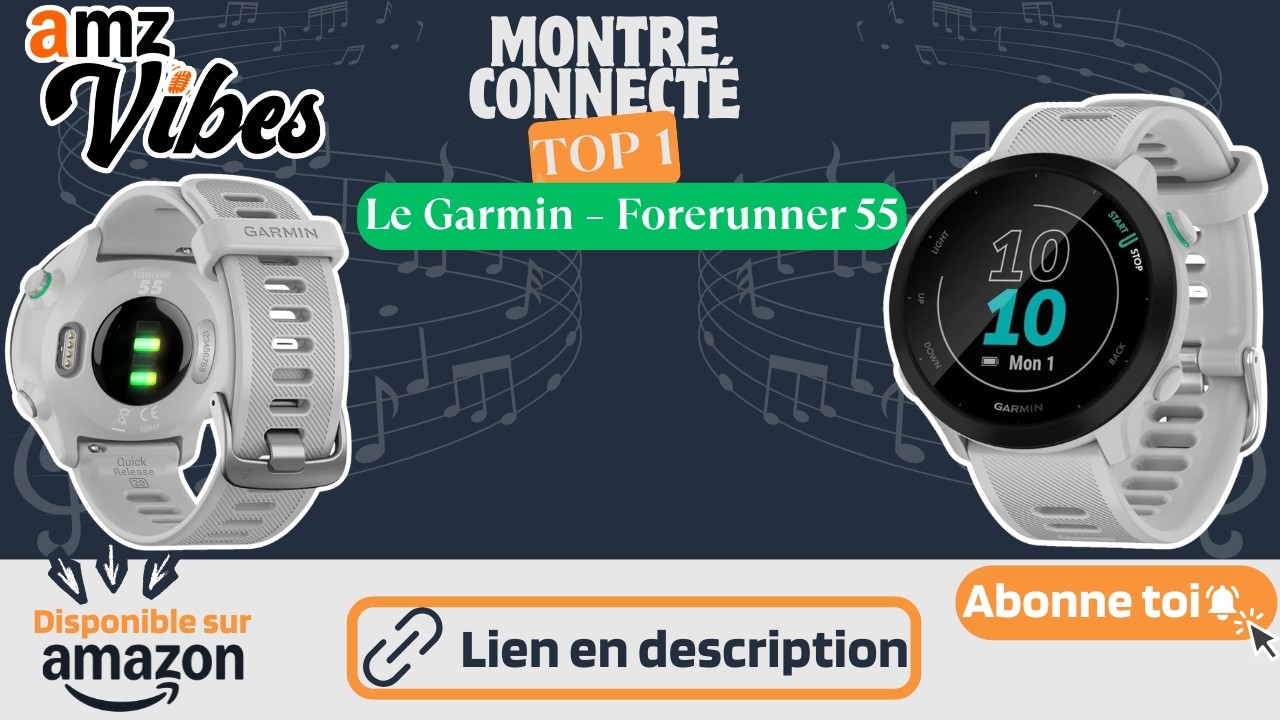 Garmin Forerunner 55 ⌚ Montre GPS Running – La Meilleure Pour Débuter ? Test & Avis