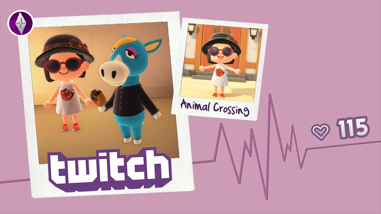 Eerste kampeerder 🌴 Animal Crossing: New Horizons &diams; Twitch Livestream ♡ 115
