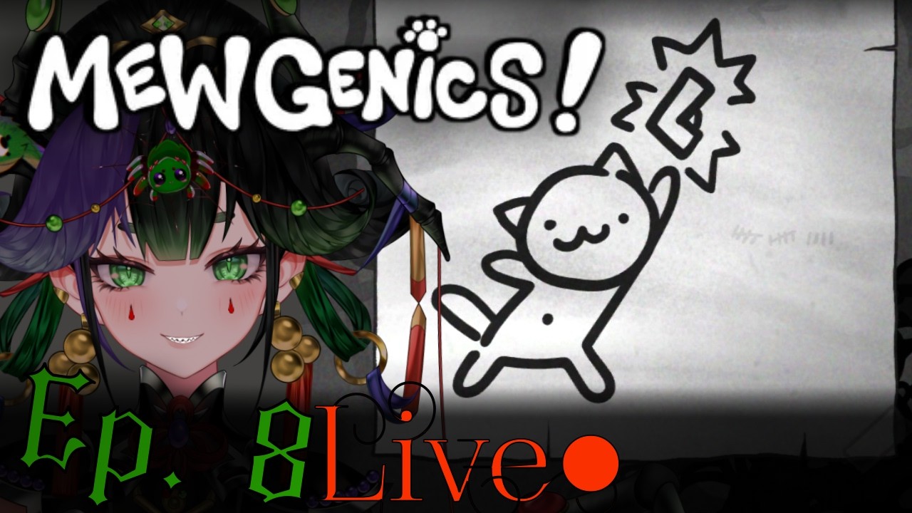 🔴 Night-Side Broadcast: Shooting For The Moon | Mewgenics Ep. 8