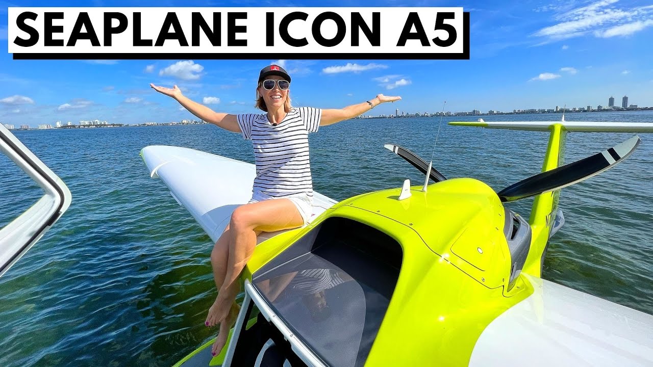 359 000 долларов США + ICON A5 SEAPLANE / Легкий спортивный самолет-амфибия Авиационный демонстрацио
