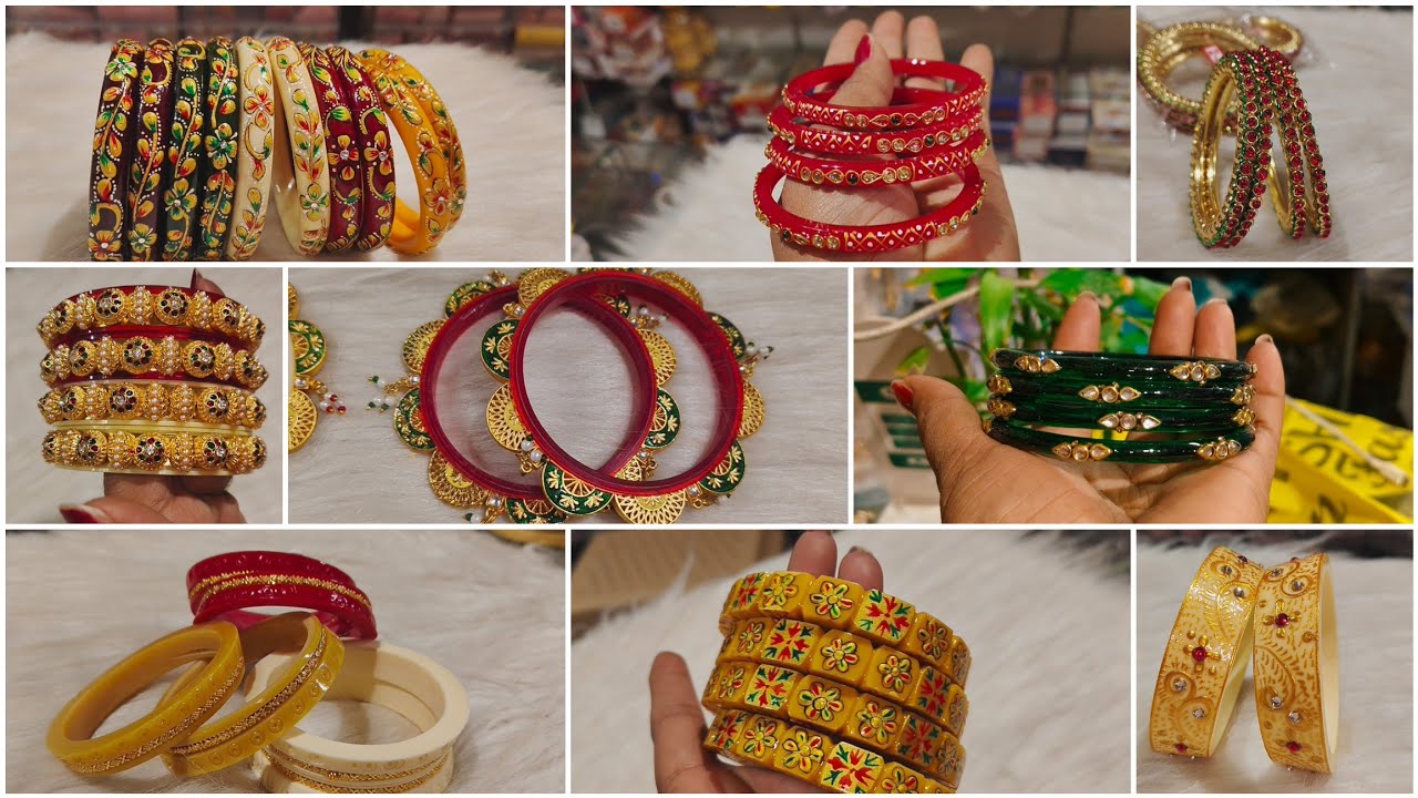 New year offer 🥳 Rajputi rajwadi bangles glass bangles Cristal bangles collection 🥳🎉