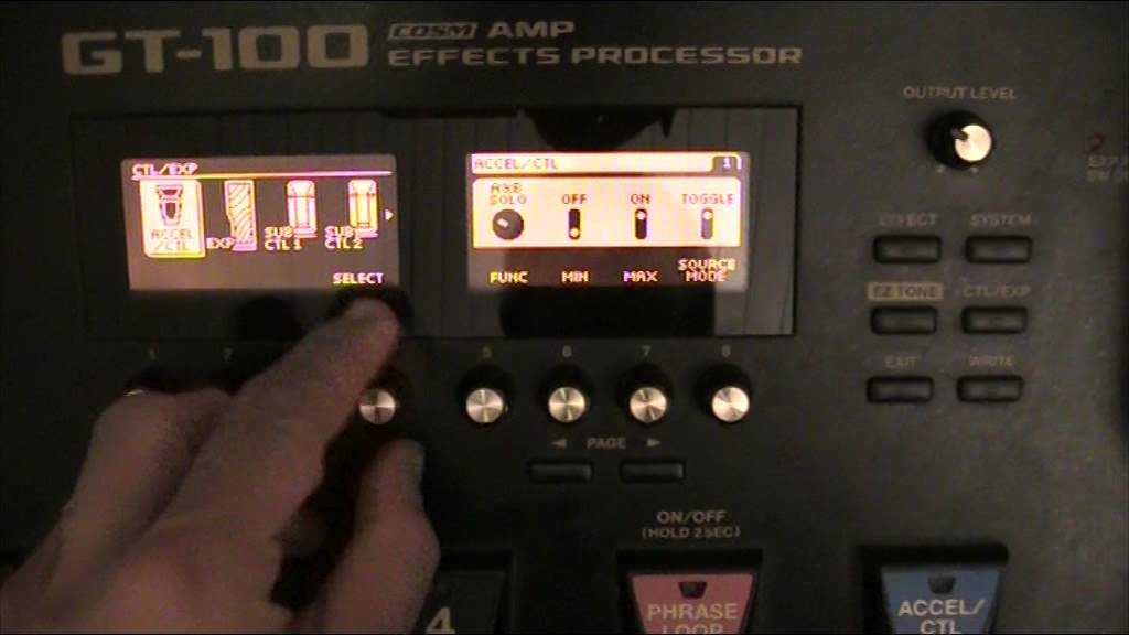 Boss GT100 Tap Delay/ Tempo & Dotted 8th Delay