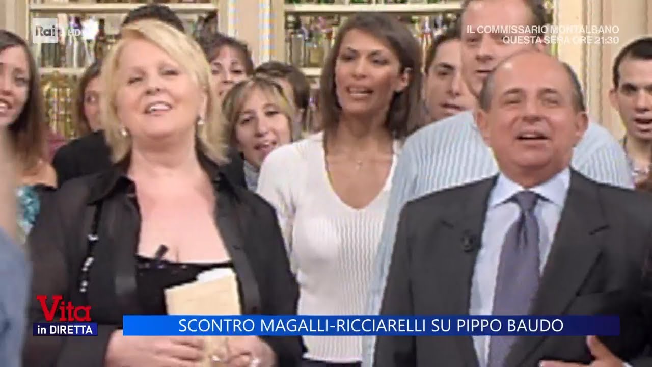 Scontro Magalli-Ricciarelli su Pippo Baudo - Vita in diretta 30/09/2025