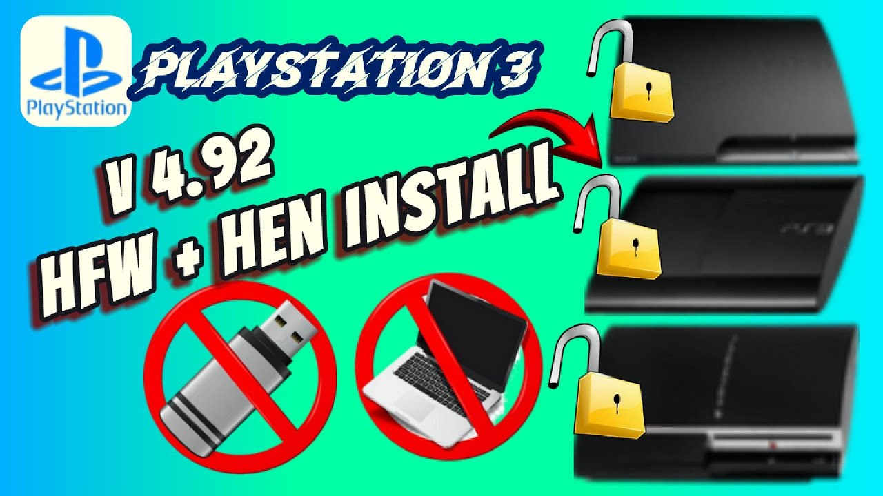 PlayStation 3 (PS3) ★ PC & USB olmadan ★ K1rma HEN & HFW Yükleme ★ Kolay ve Ayrıntılı Anlatım