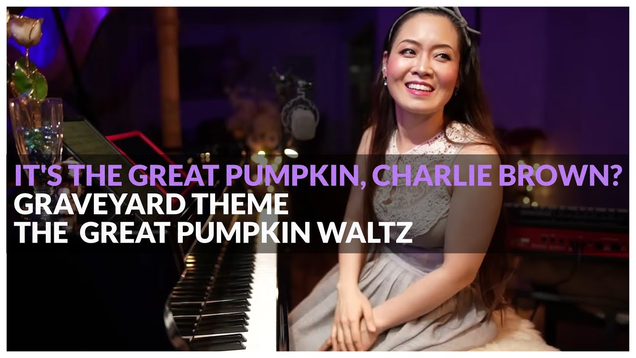 Graveyard Theme & The Great Pumpkin Waltz from Charlie Brown (Piano Cover by PianistMiri)
