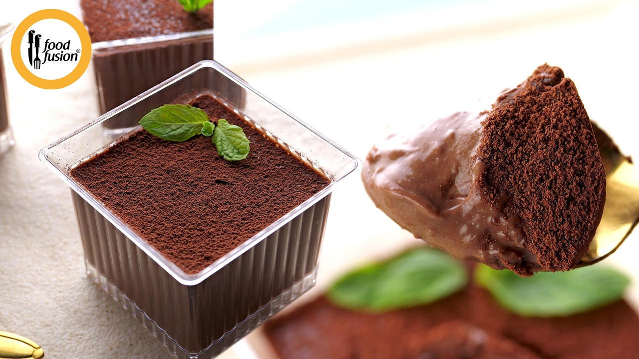 Chocolate Rice Mousse Recipe by Food Fusion