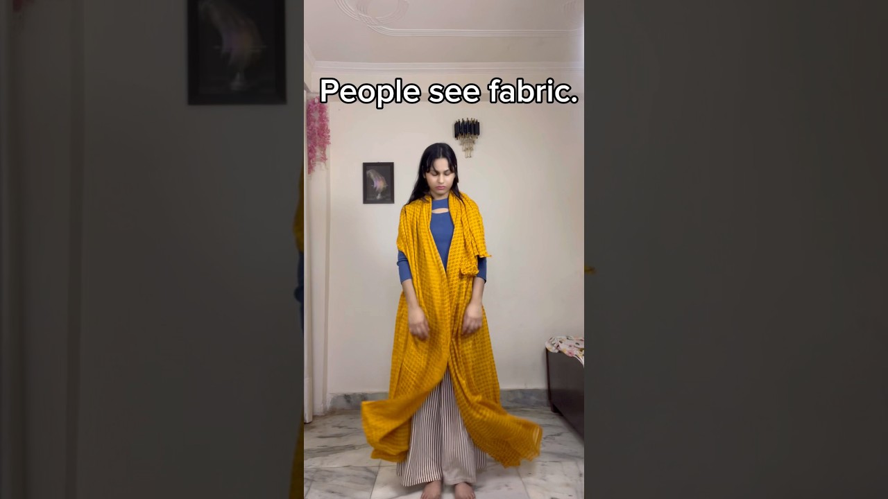 From Fabric to Fashion | Kurti Transformation #kurtilook #shorts #fashiontransformation