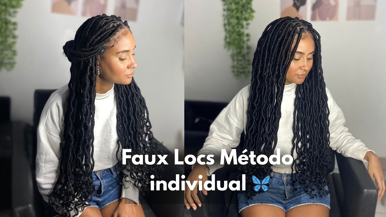 FAUX LOCS M&Eacute;TODO INDIVIDUAL /TUTORIAL ✨❤️&zwj;🩹
