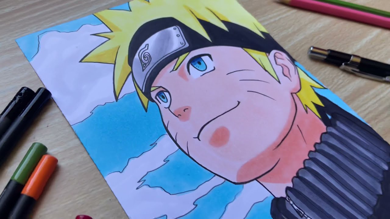 Como Desenhar o Naruto - How To Draw Naruto - Narutin Passo a Passo