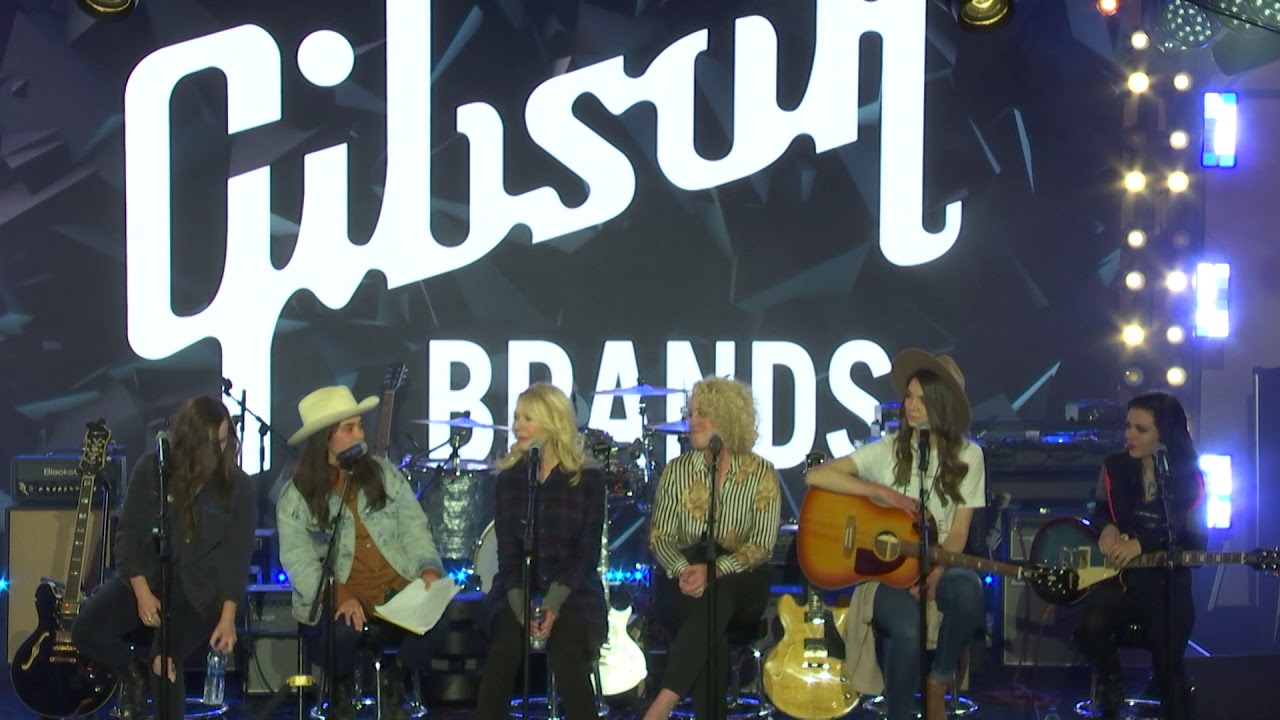 She Shreds Magazine Panel on the Gibson Stage at NAMM 2019