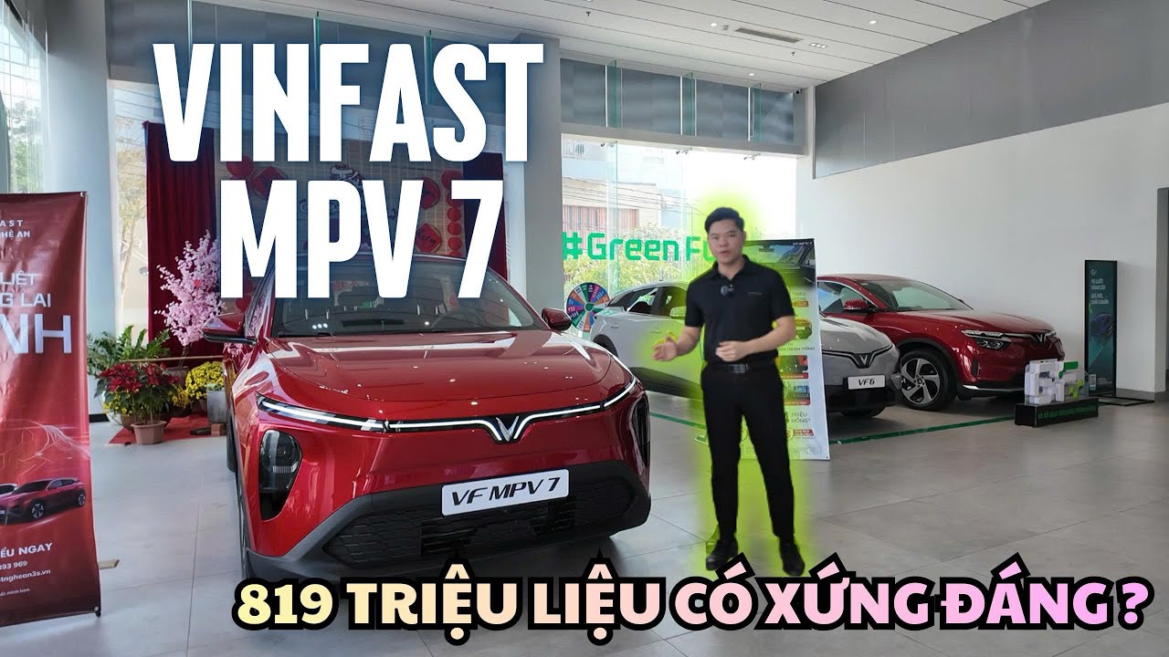 Vinfast MPV 7 xứng đáng cho 1 chiếc xe 7 chỗ gia đình! 