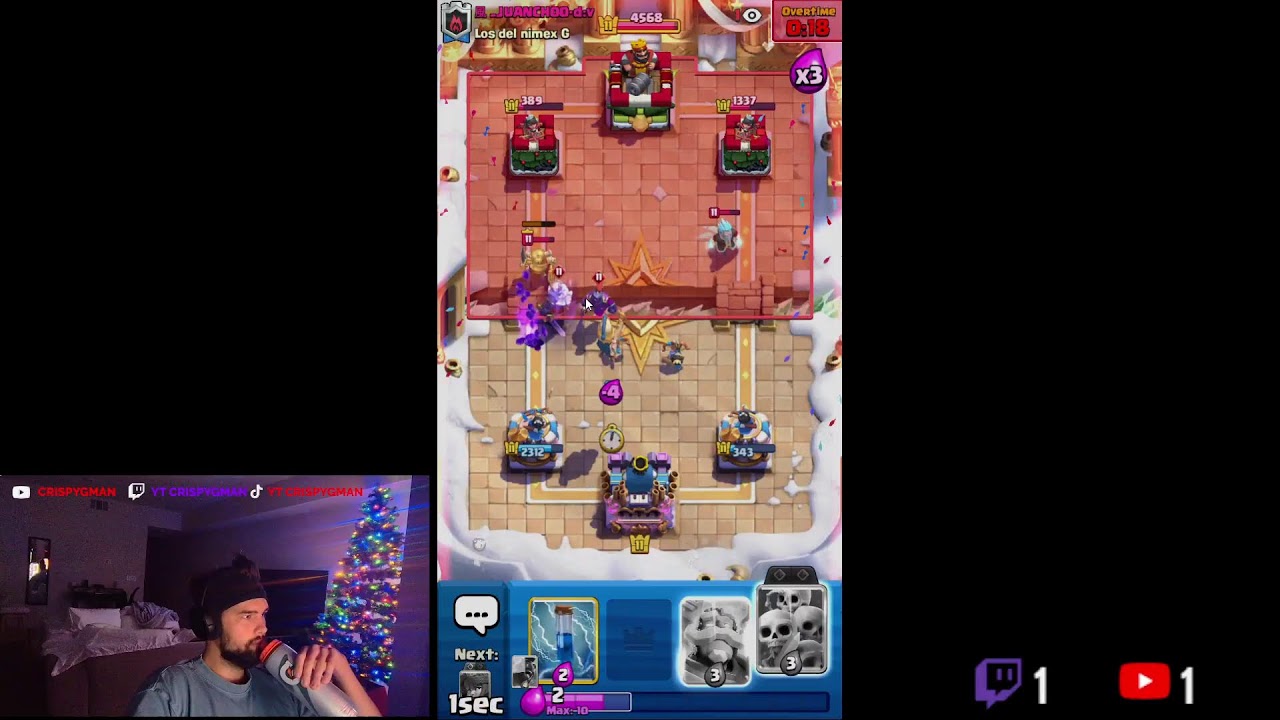 CLASH ROYALE VS VIEWERS