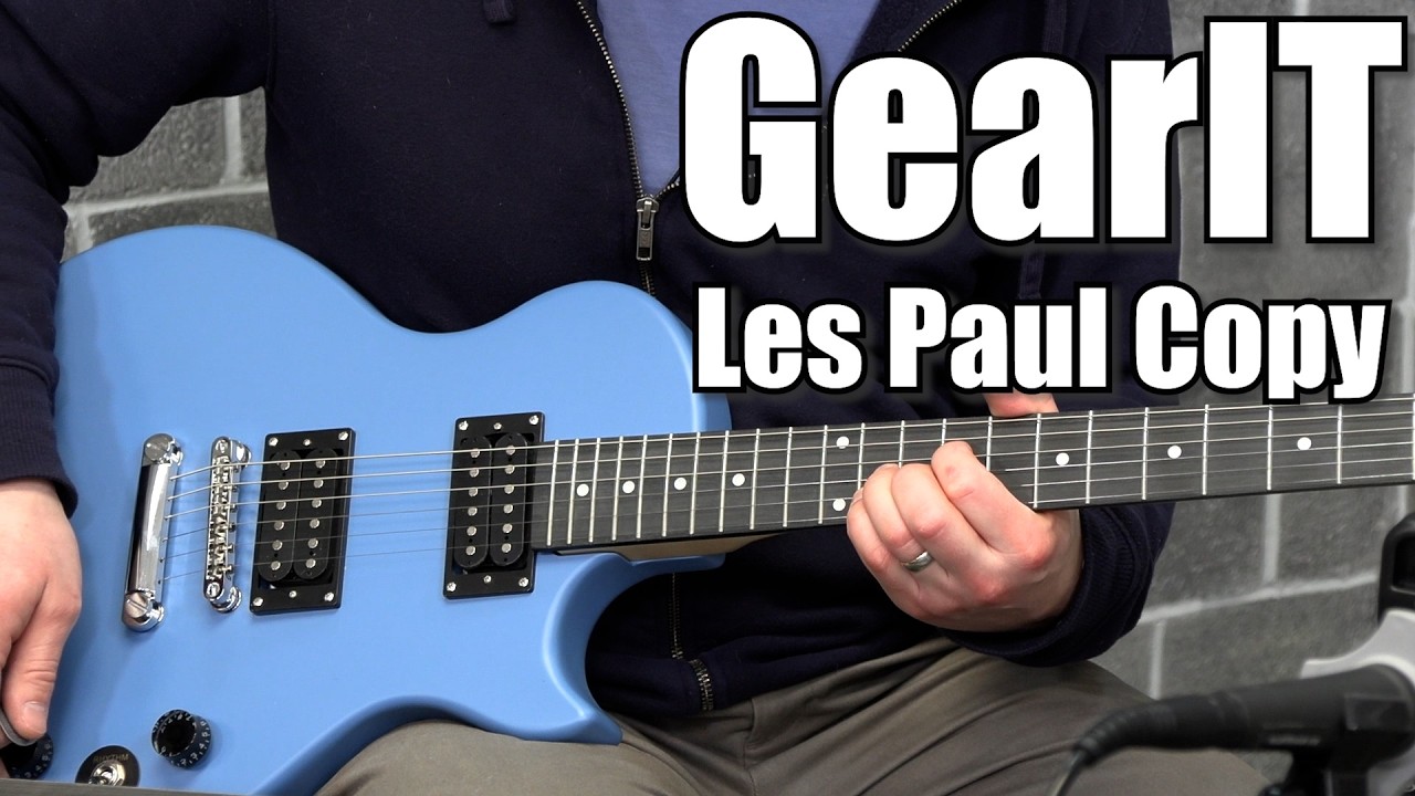 How Good is This Amazon LP Copy? GearIT GI-155 Valley Series Electric Guitar Starter Kit REVIEW
