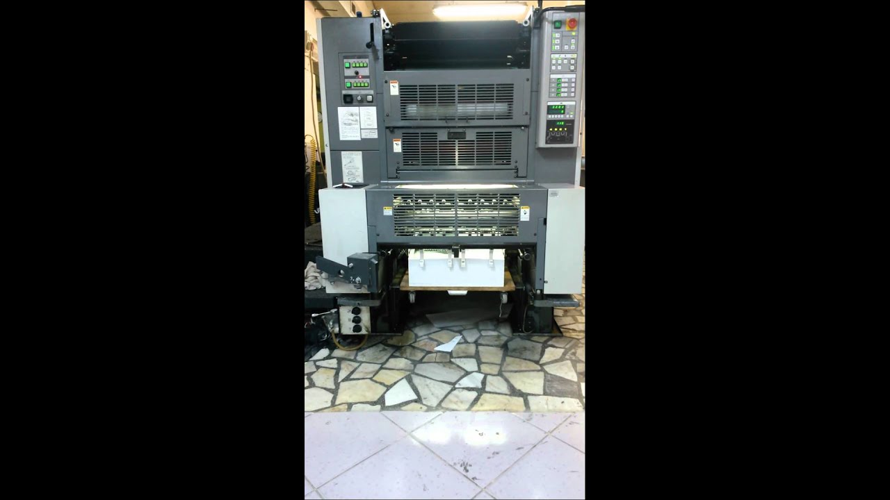 Işık matbaa ryobi 524 he 4 renk
