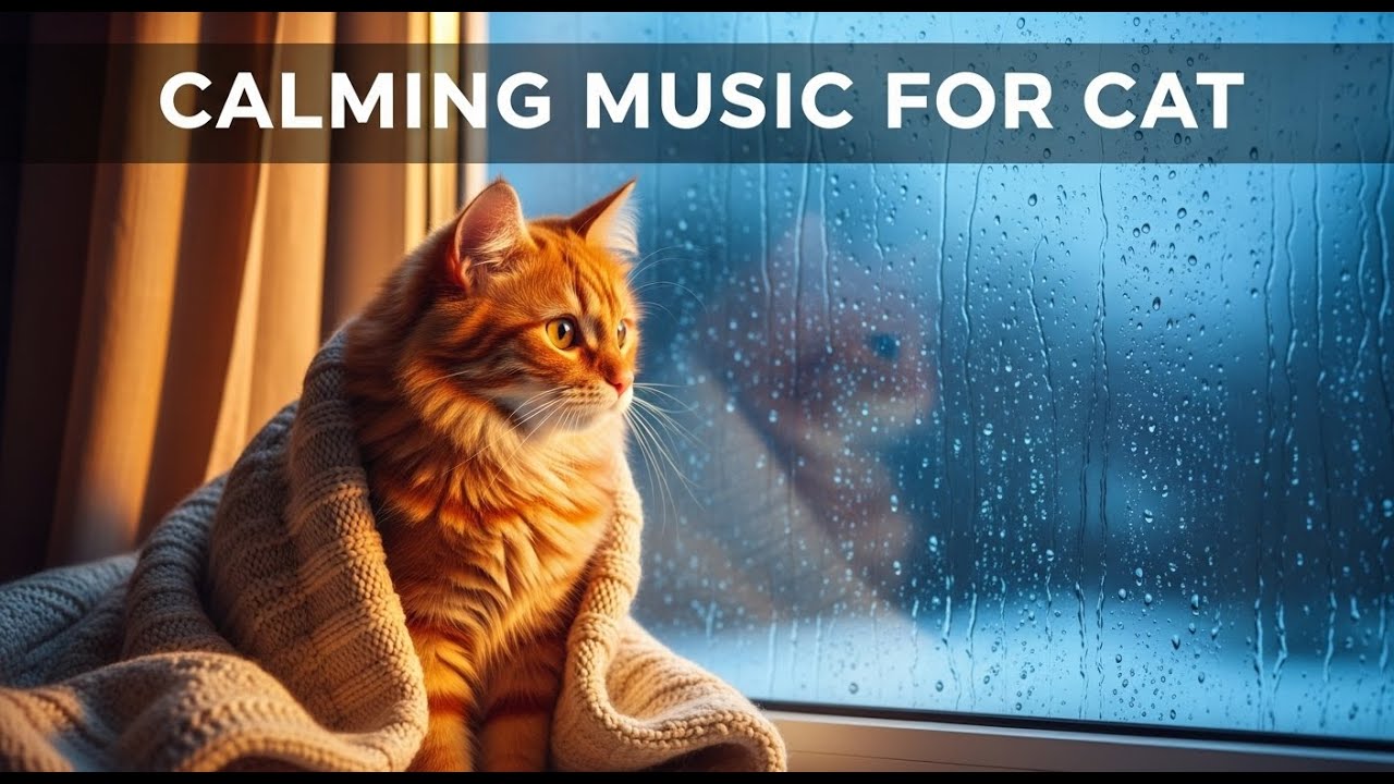 12 Hours of Calming Music for Cat Anxiety : Natural Sleep Aid & Relaxation Sounds 🧘‍♀️ Happy Cat 😻