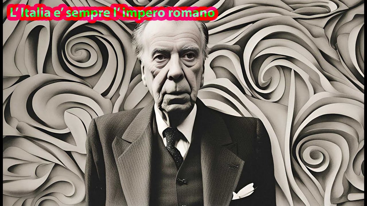 Intervista Rai a Jorge Luis Borges - 1977, Roma.