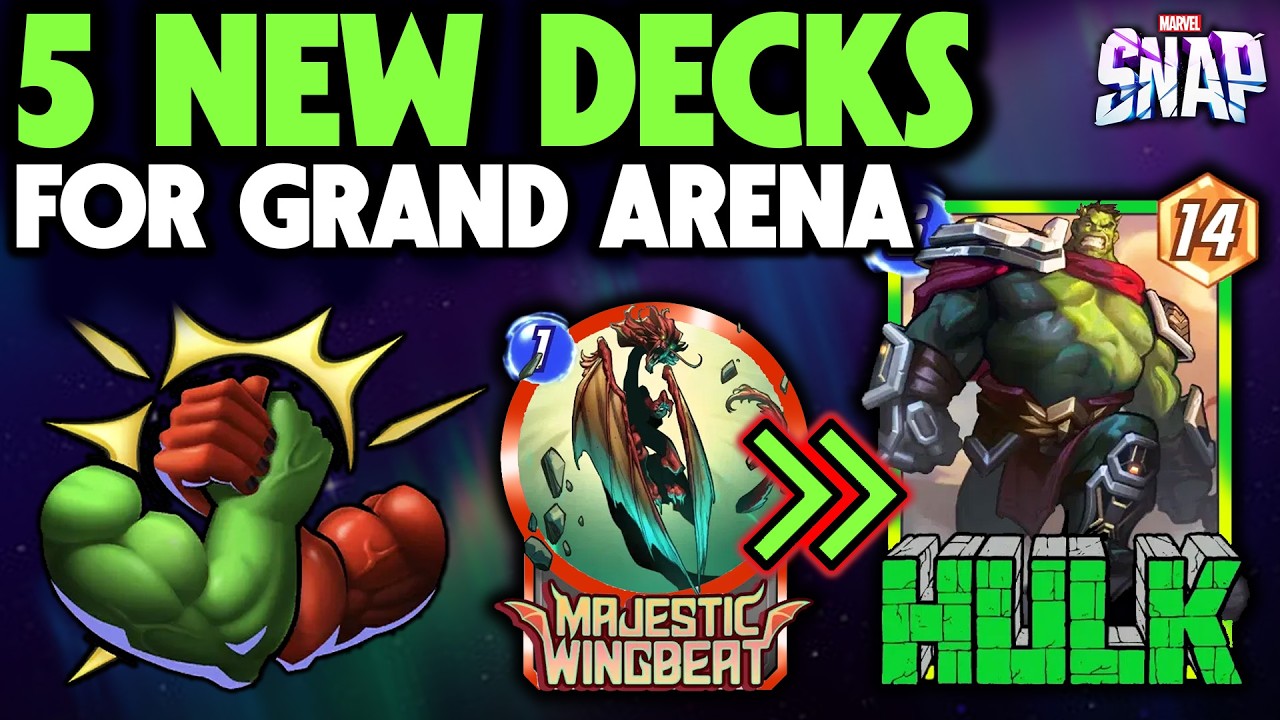 Najlepsze talie do Grand Arena w Marvel Snap | 5 NOWYCH TALII