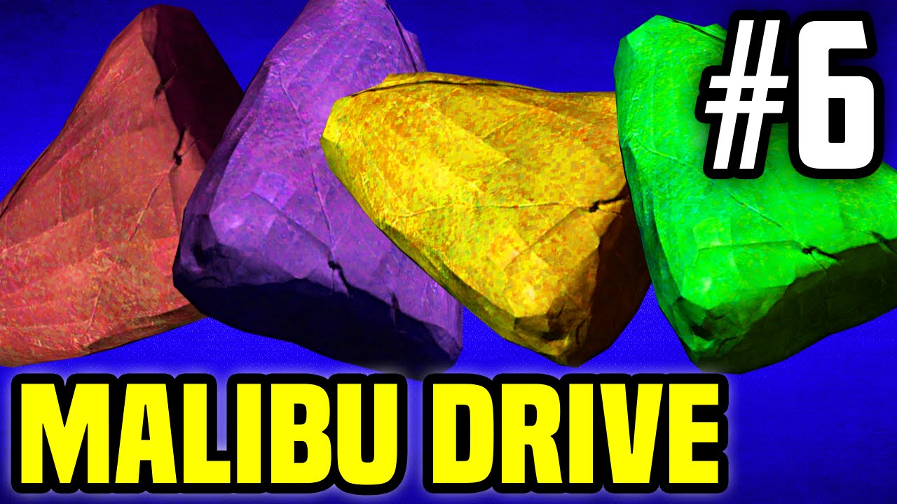A CACCIA di PIETRE - MALIBU DRIVE w/Coscino & BastardiOnline #6 (Call of Duty Zombies) ITA