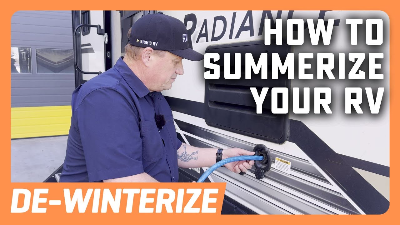 How to Dewinterize Your RV | Step by Step Process | DIY RV Repair Help