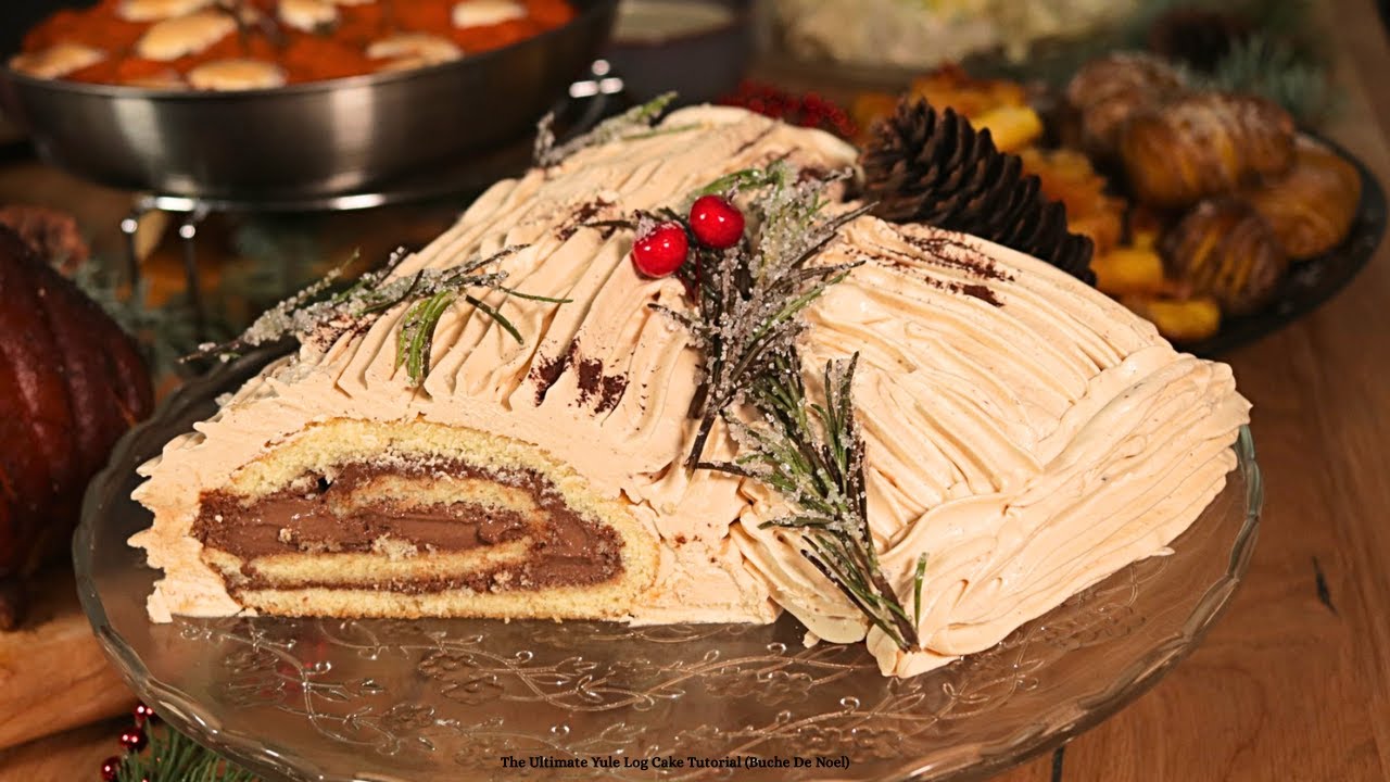 Мастер-класс по приготовлению рождественского торта «Полено» (Buche De Noel)