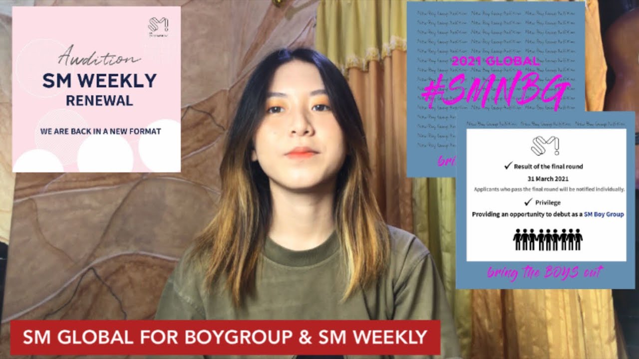 SM GLOBAL FOR BOYGROUP & SM WEEKLY AUDITION🔥