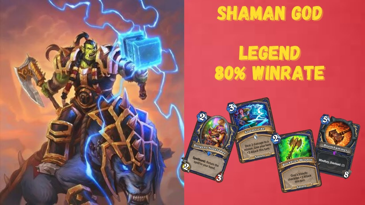 Aggro SHAMAN | 80% Winrate | Hearthstone - Forged in the Barrens