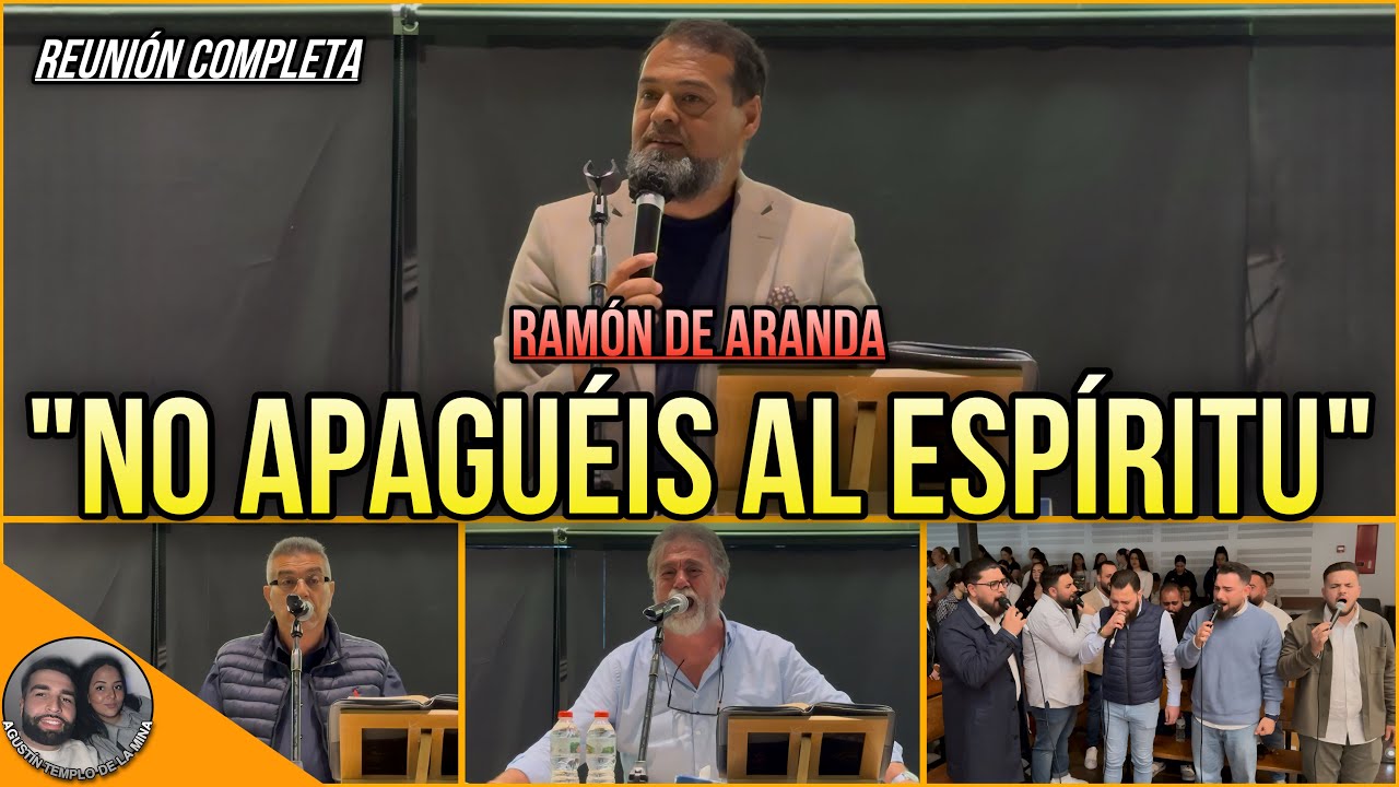 RAMÓN DE ARANDA | Tema: “No apaguéis al espíritu” | REUNIÓN DE JÓVENES COMPLETA | 12/04/2025