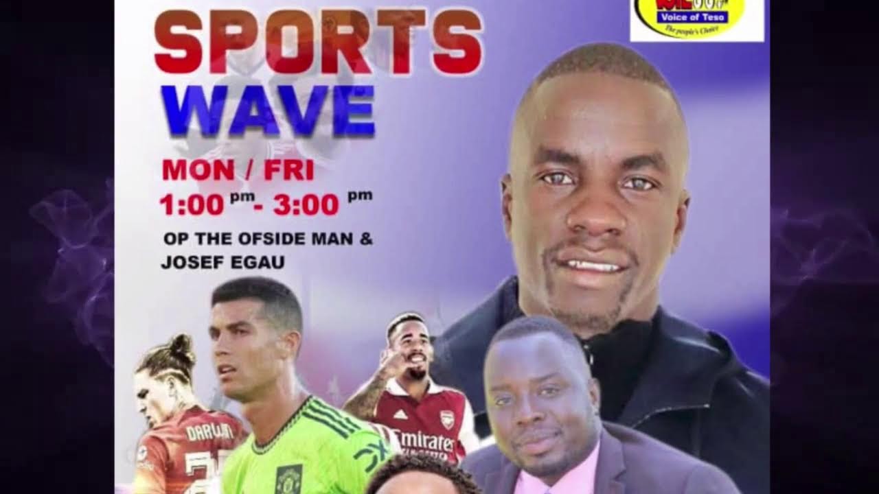 SPORTS UPDATE WITH OP DE OFFSIDE MAN   @VOICEOFTESOLIVE