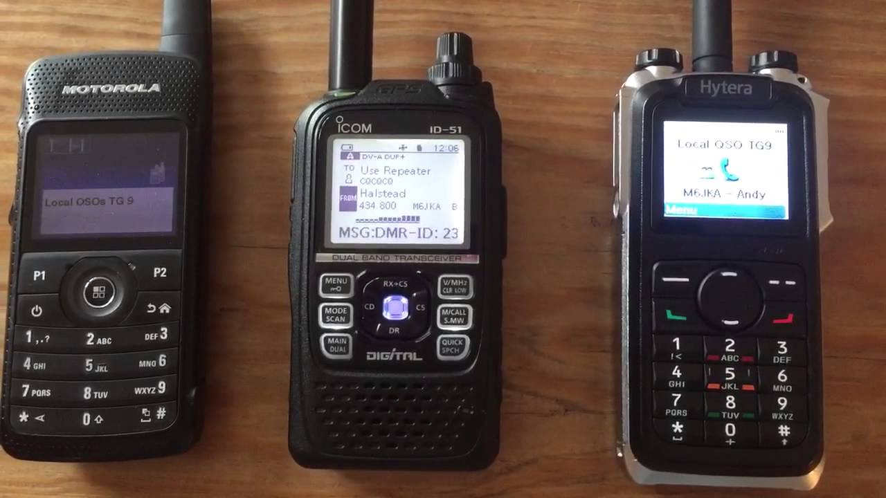 DMR radios talking to DStar radio using DV4MINI dongle