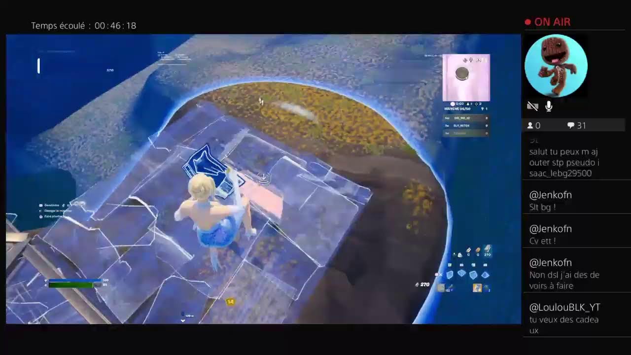 Live fortnite FR