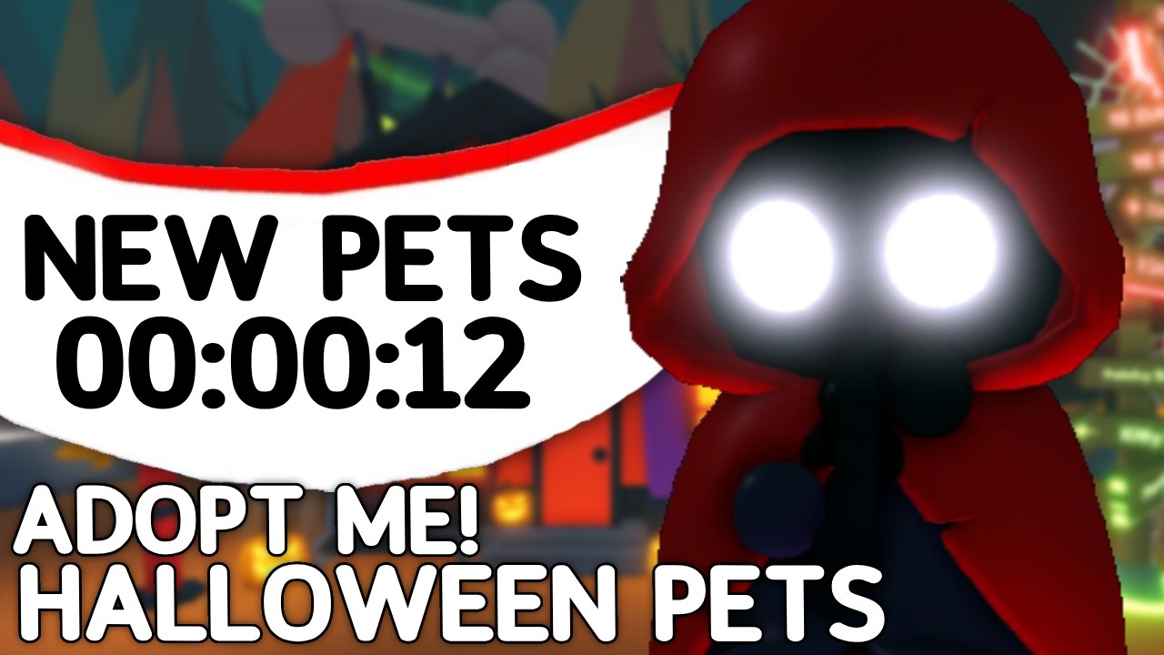 All New Halloween Adopt Me Pets Update
