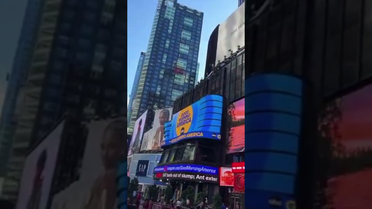 Xiao Zhan evelom commercial on new york time squares 🤩 #xiaozhan