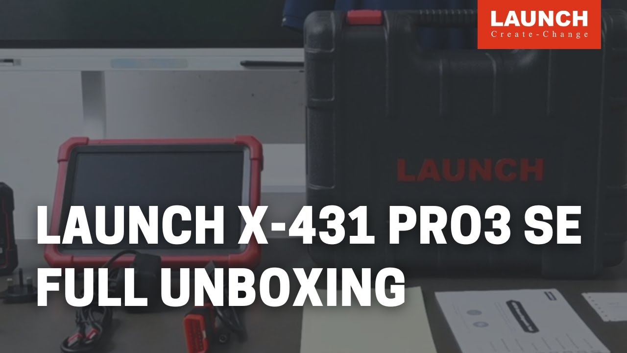 Unboxing the X-431 PRO3 SE | LAUNCH