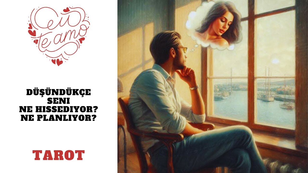 Seni Düşündükçe Ne Hissediyor 😎Ne Planlıyor (Aklımda Ki Kişi Detaylı Tarot Okuması) #tarot