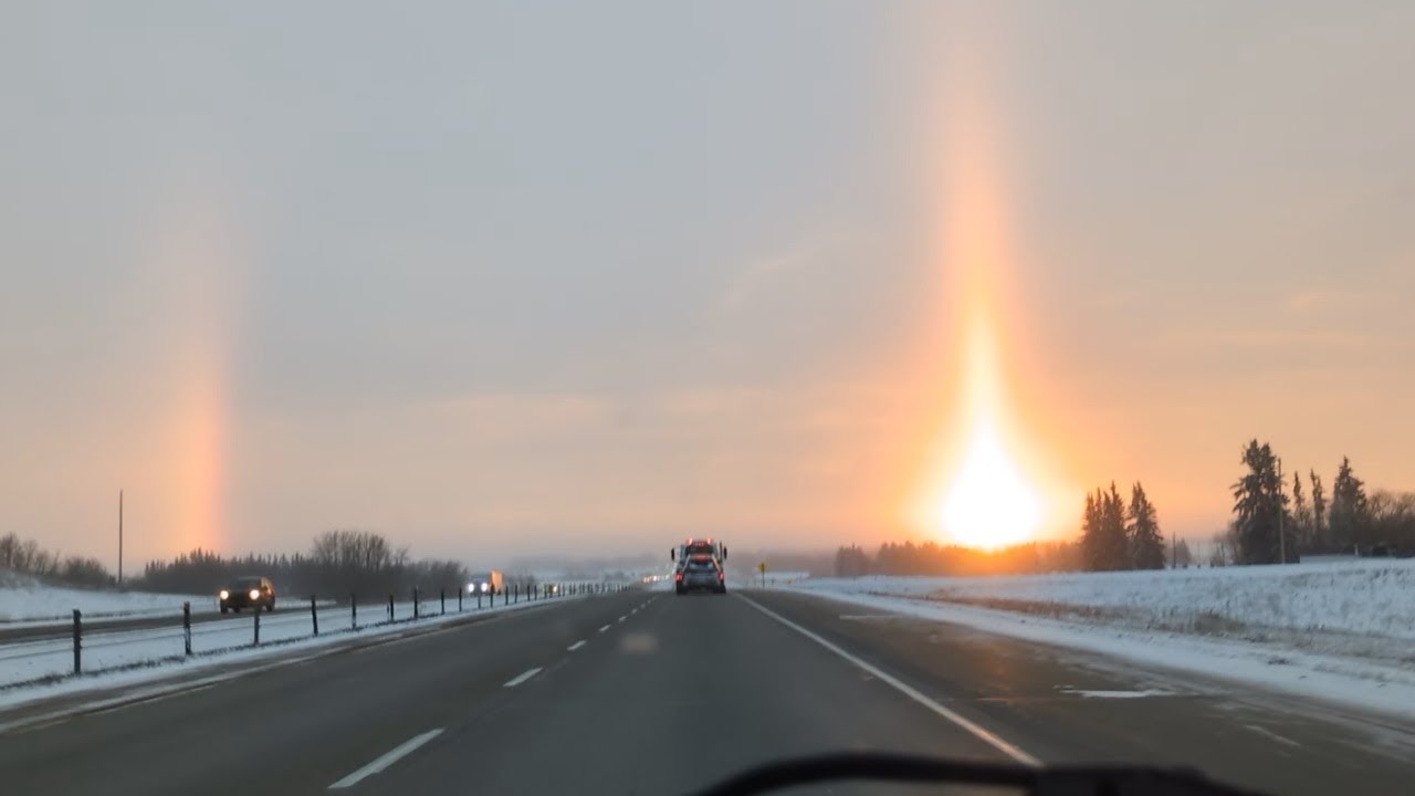 Epic Sun Dog (Parhelion), Alberta