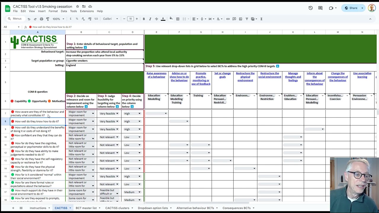 CACTISS Tool v1.5 instruction video