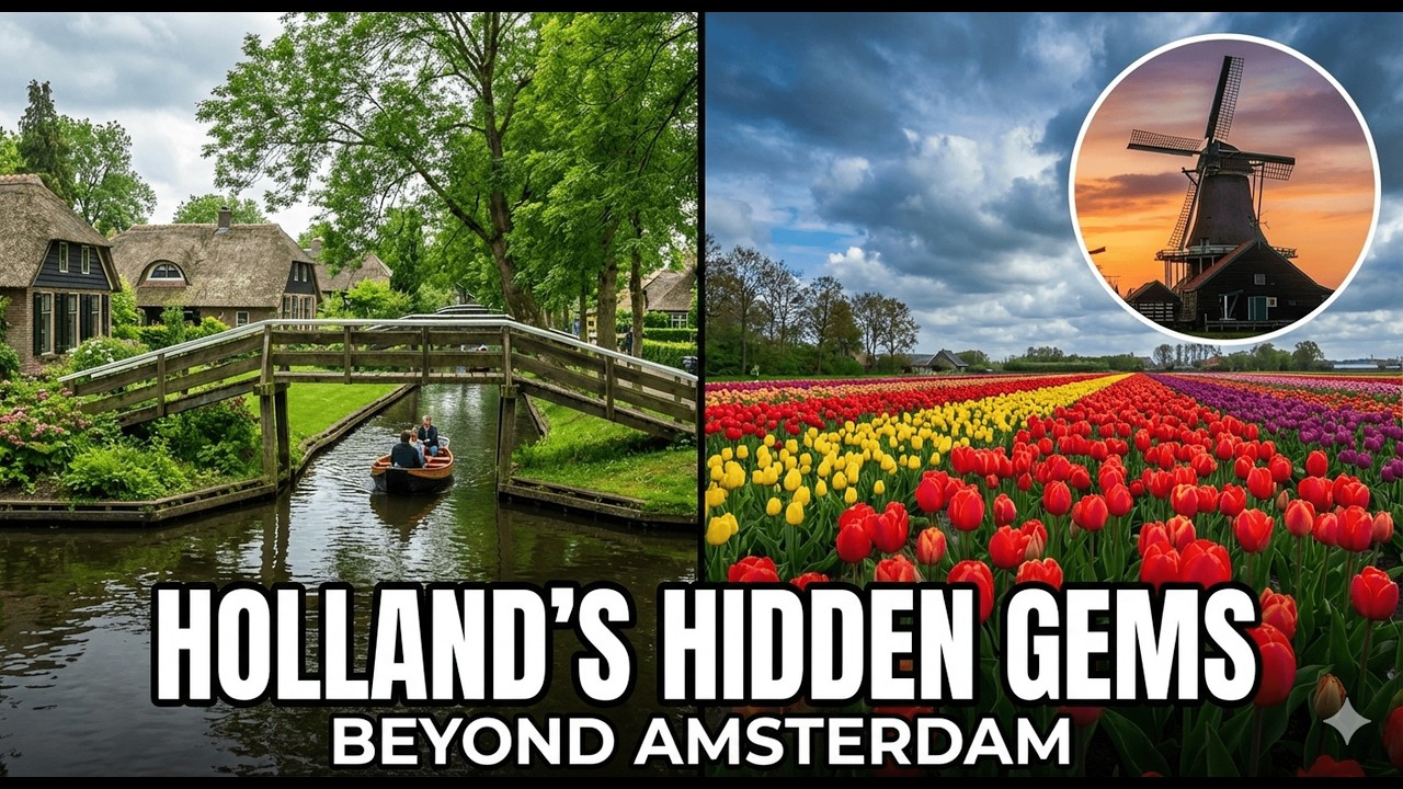 Holland’s Hidden Gems: A Journey Through the Most Beautiful Villages & Landscapes