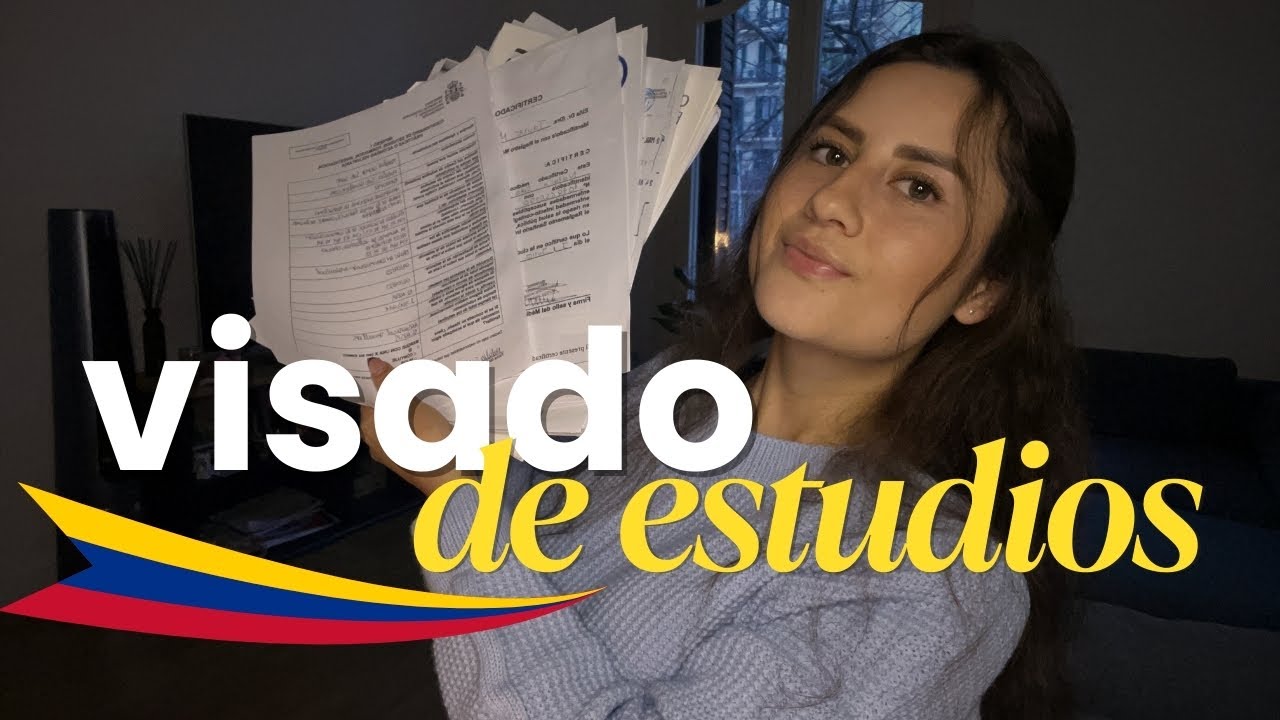 ¿CÓMO solicitar visado de estudios en España siendo colombiano? 2024 🇨🇴