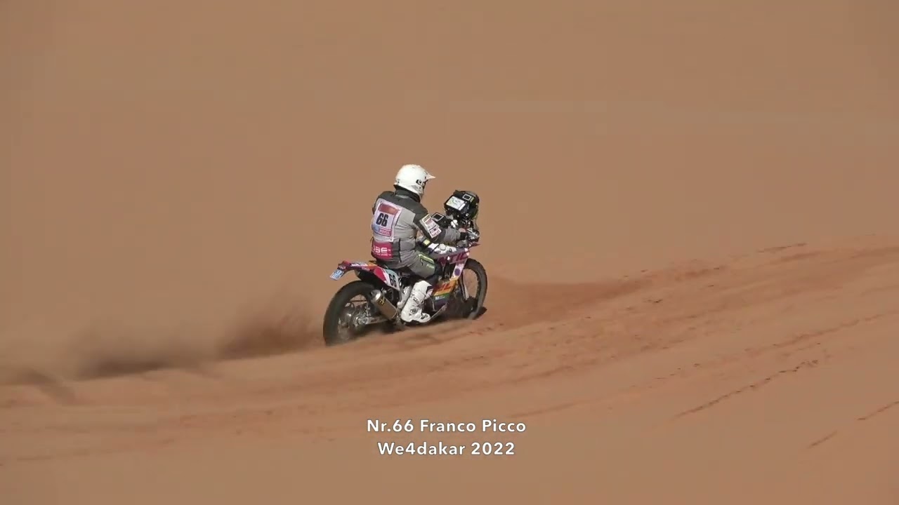 Nr.66 Franco Picco. Team Franco Picco, Fantic 450 Rally.