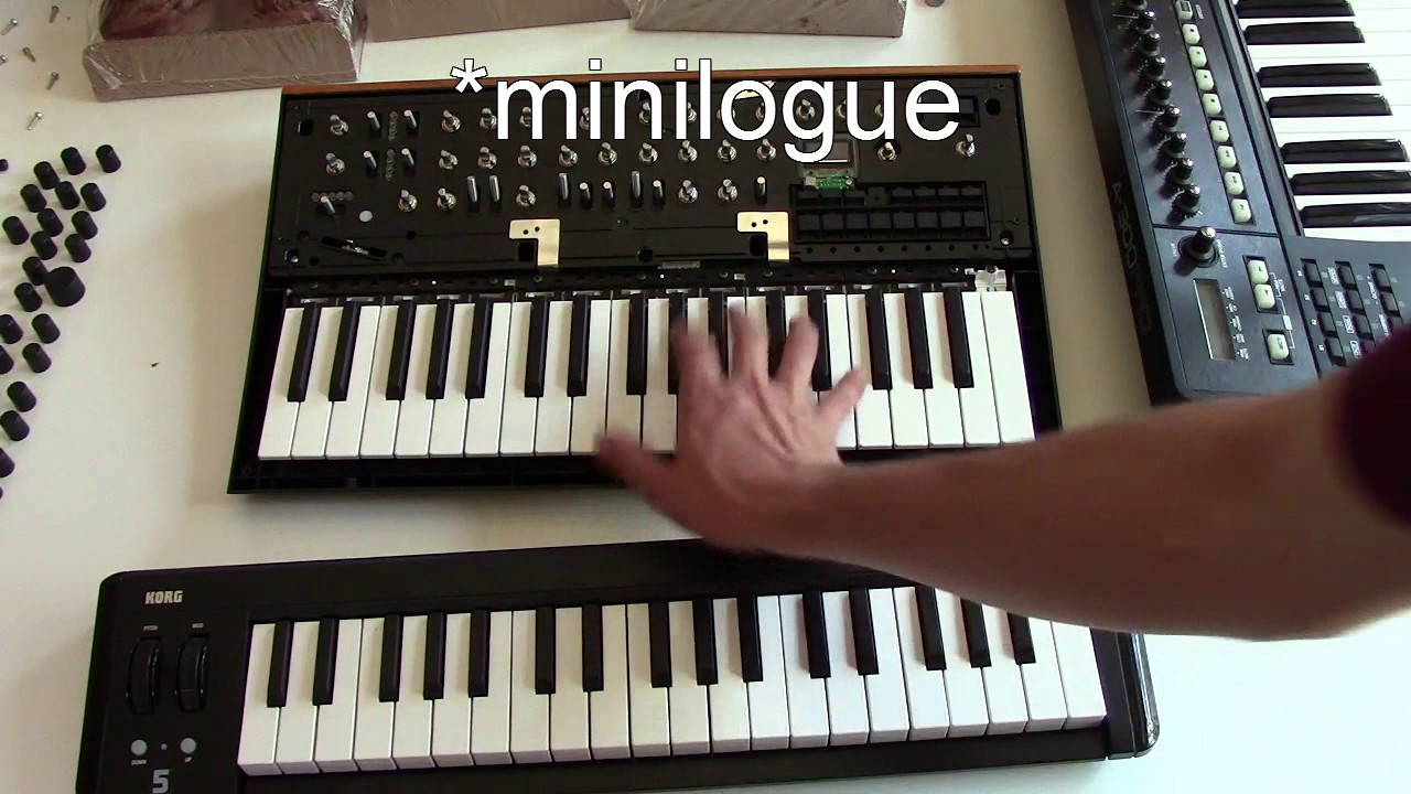 Mini Keys vs Micro Keys | Korg Minilogue & Korg microKEY 37