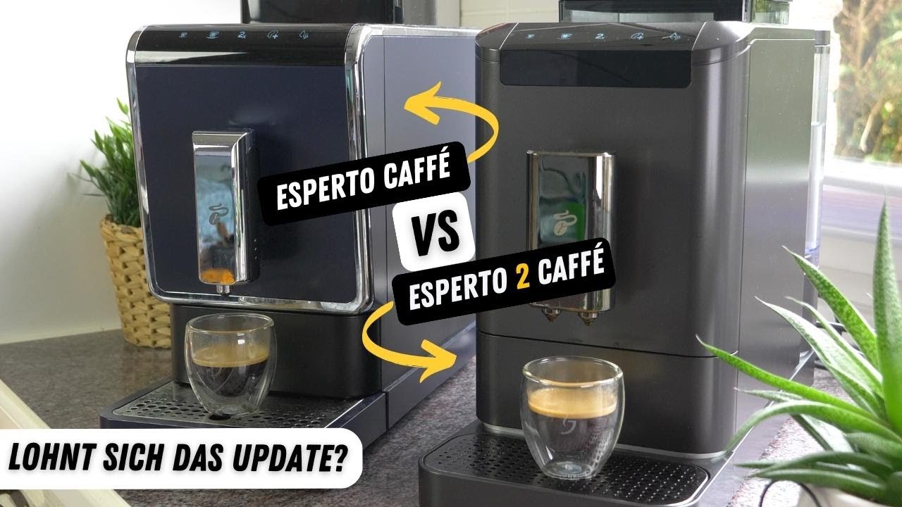 Esperto Caffé oder Esperto 2 Caffé? Vergleich der beiden Kaffeevollautomaten von Tchibo!