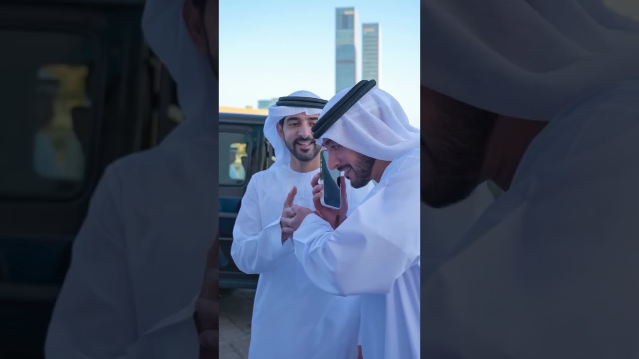 Sheikh Hamdan Fazza Dubai Crown Prince And UAE Deputy PM With Friends And Family During Eid 