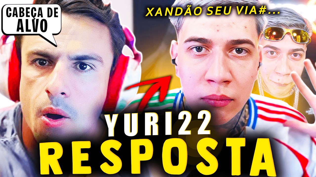SUPER XAND&Atilde;O REAGINDO - YURI22 RESPONDEU O XAND&Atilde;O SOBRE O DESAFIO KKKKKKKKKK