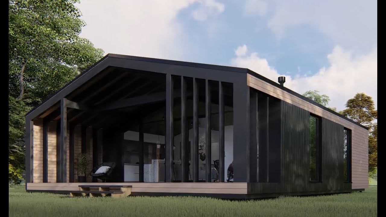 Impressie van een Koshaus 53 woning door Wonen in Hout BV