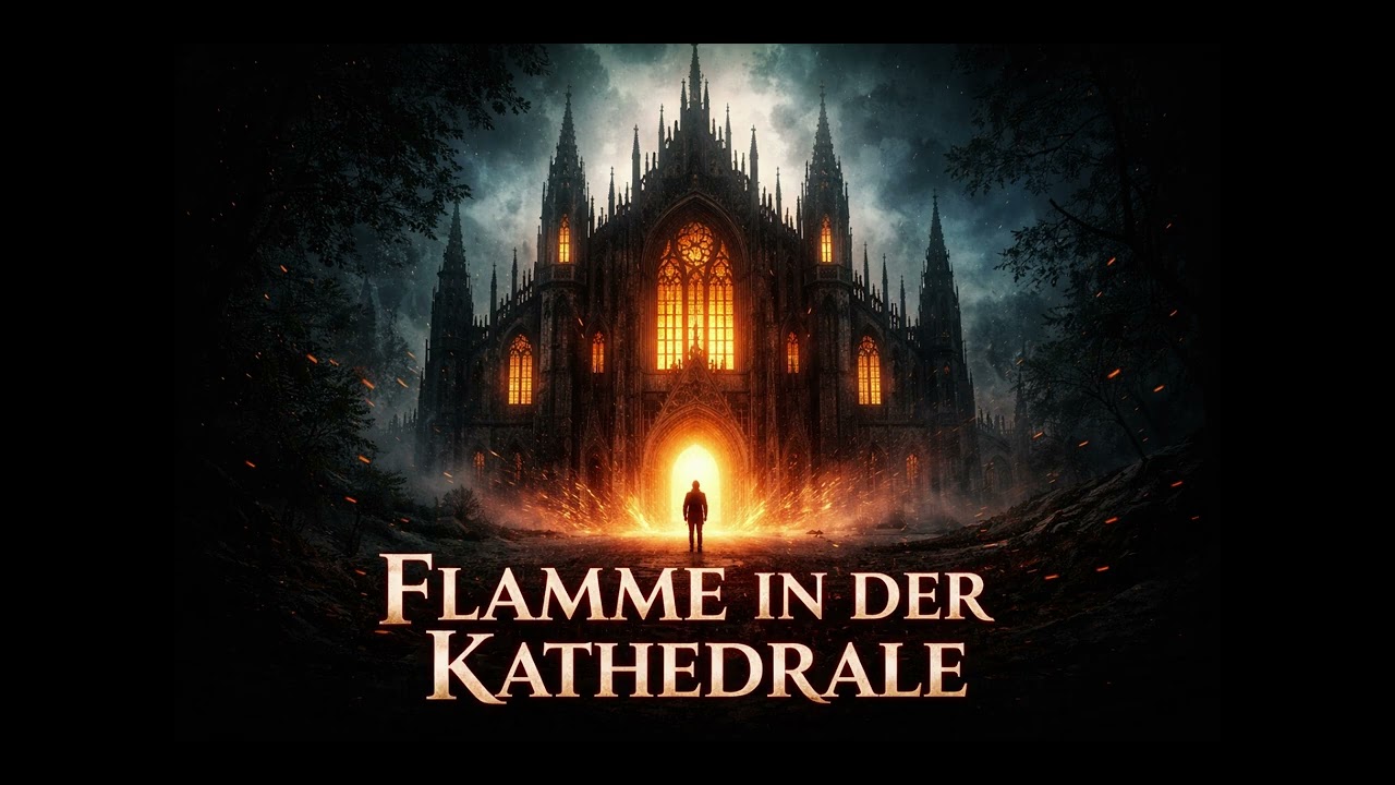 Flamme in der Kathedrale
