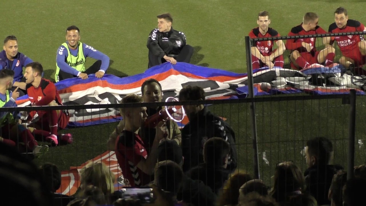 Stimmung SpVg Schonnebeck - KFC Uerdingen (29.03.2017)