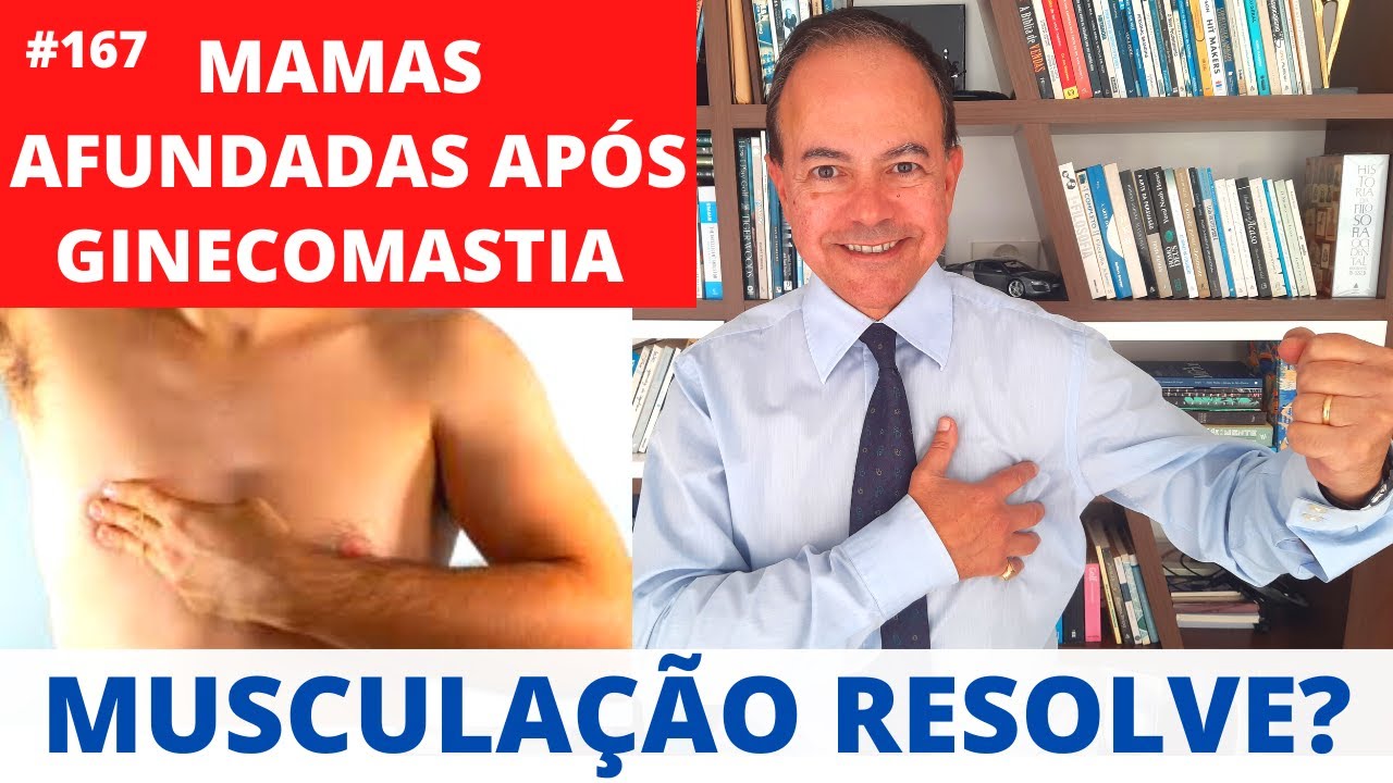 GINECOMASTIA deixou os mamilos AFUNDADOS I Musculação resolve?
