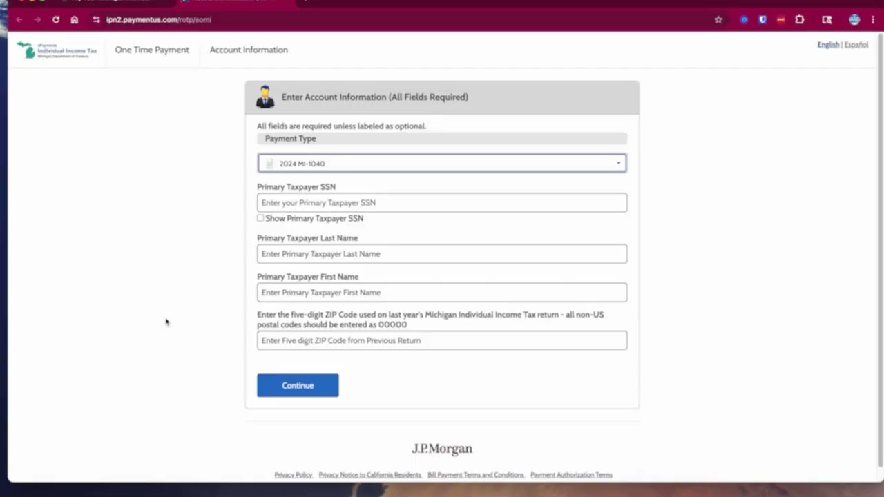 FAQ: How to Pay MI Taxes Online