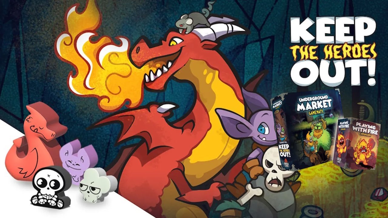 Keep the Heroes Out - Underground market + Playing with fire